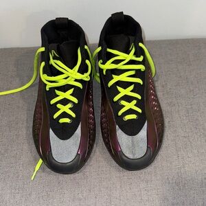 Adidas Anthony Edward’s Kids' Sneakers with Neon Accents